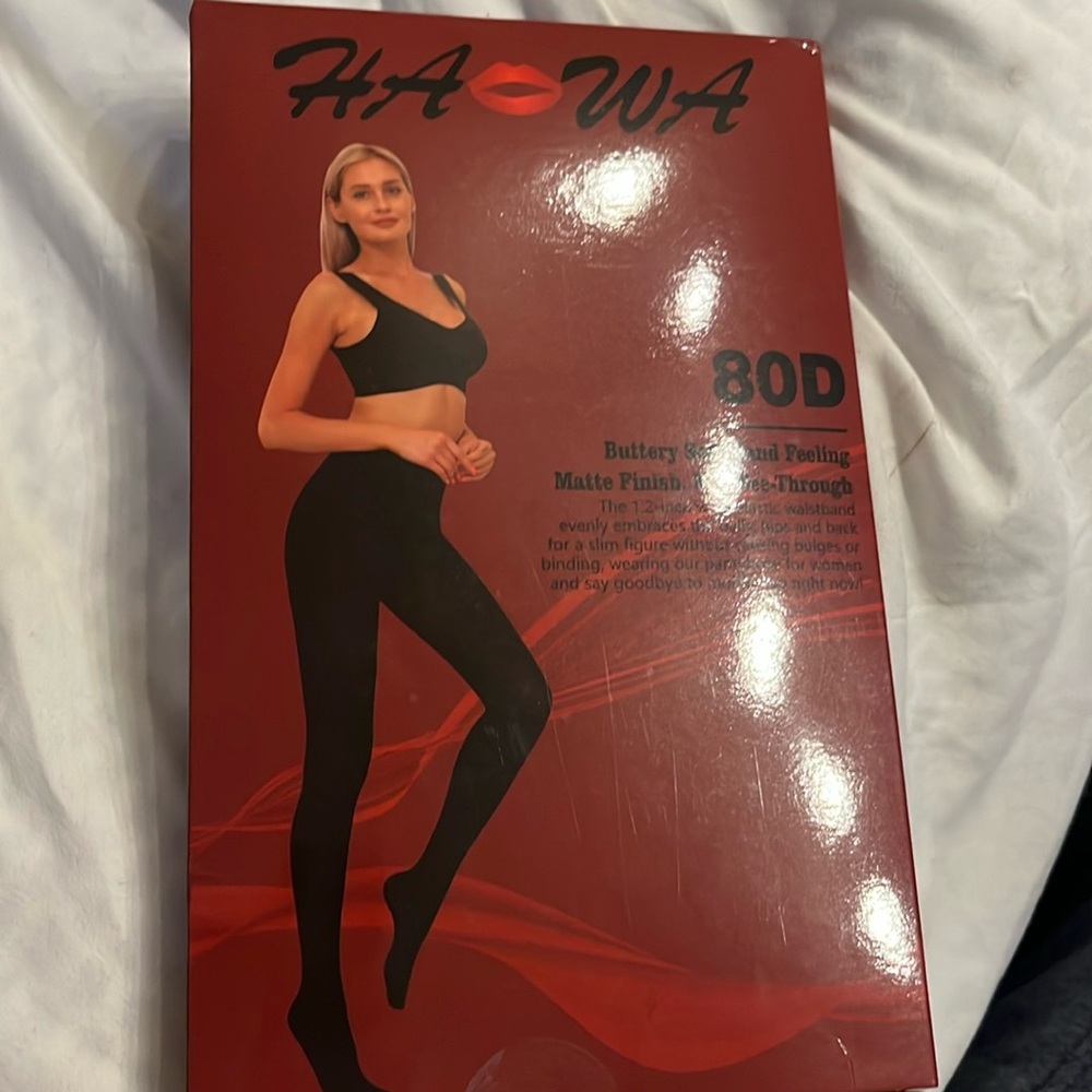 NIB women’s opaque slimming tights
